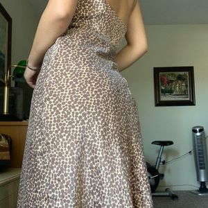 Cheetah Pring Summer Dress